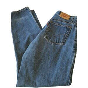 Levi's 550 Womens Vintage Jeans 10 M High Rise Relaxed Fit Tapered Leg  28/30